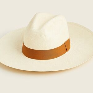 J.Crew Wide-brim Panama Straw Hat